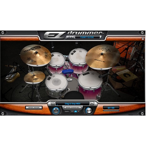 وی اس تی پلاگین تون ترک Toontrack Funkmasters EZX