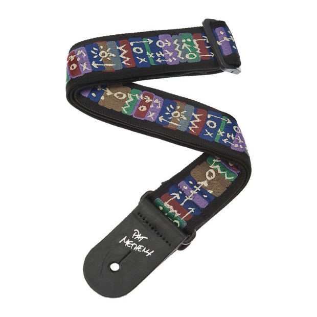 بند گیتار داداریو D'Addario Pat Metheny Woven Strap Collection 50PM02 Watercolors