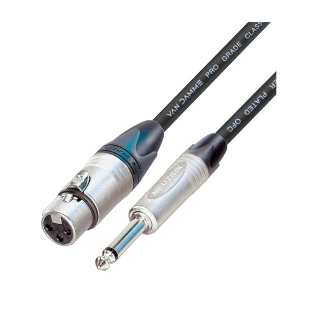 کابل رابط تی ام گروپ TM Group XLR Female to TS 3m Neutrik Original