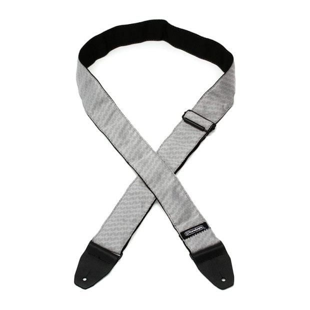 بند گیتار دانلوپ Dunlop D67-12 Jacquard Cube Hatch Light Grey