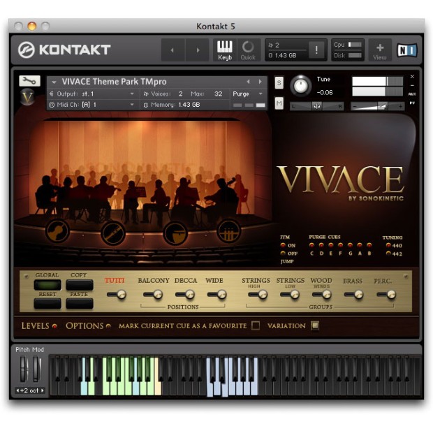 وی اس تی پلاگین Sonokinetic Sonokinetic Vivace