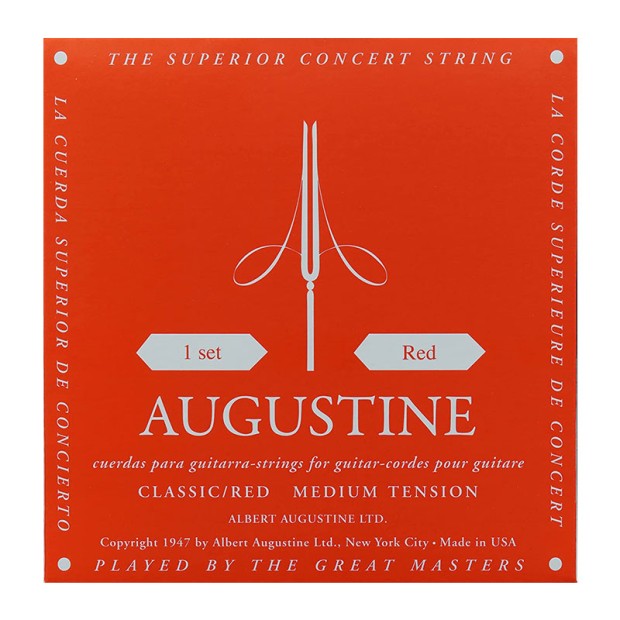 سیم گیتار کلاسیک آگوستین Augustine Classic-Red