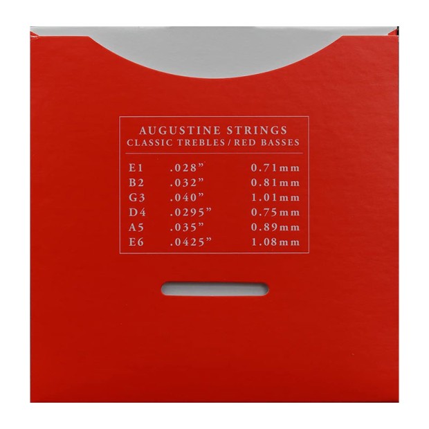 سیم گیتار کلاسیک آگوستین Augustine Classic-Red