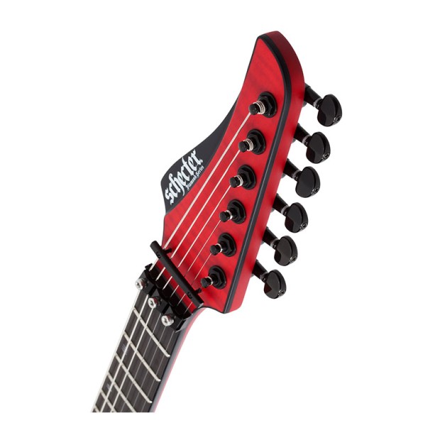 گیتار الکتریک شکتر Schecter Banshee GT-6 FR Satin Trans Red STR SKU #1523