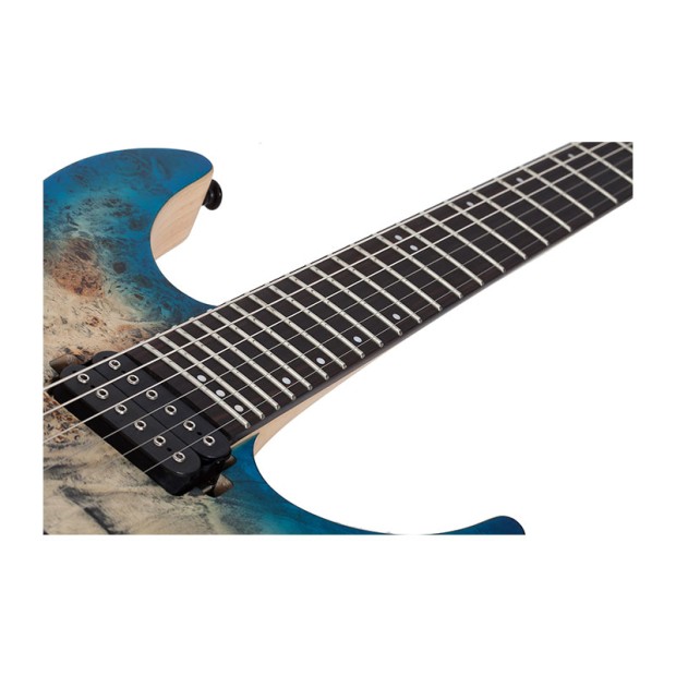 گیتار الکتریک شکتر Schecter Reaper-6 Satin Sky Burst SSKYB SKU #1501