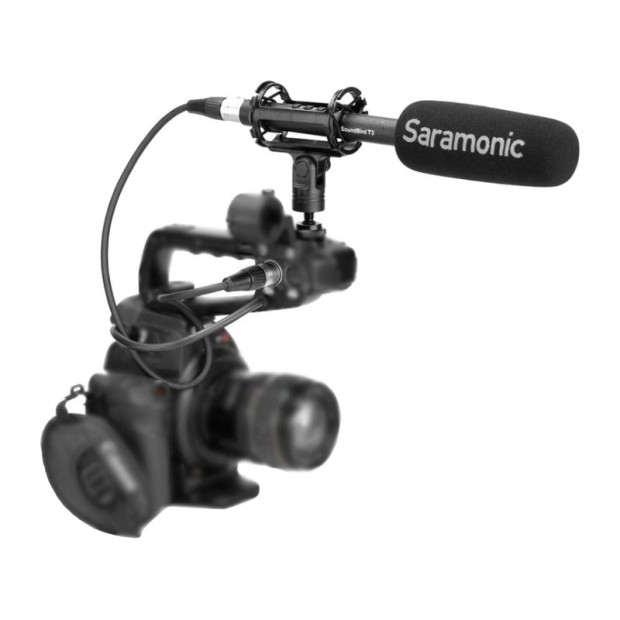 میکروفن شات گان سارامونیک Saramonic SoundBird T3