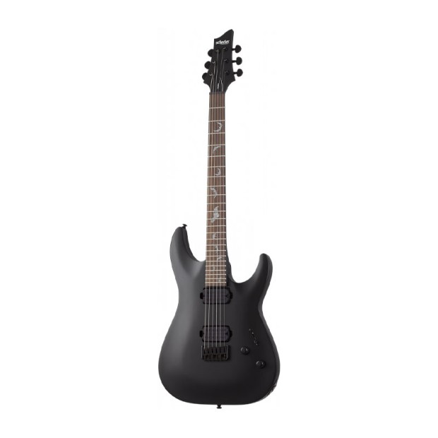 گیتار الکتریک شکتر Schecter Damien-6 Satin Black SKU #2470