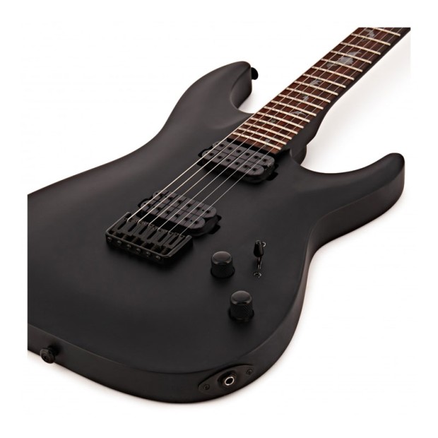 گیتار الکتریک شکتر Schecter Damien-6 Satin Black SKU #2470
