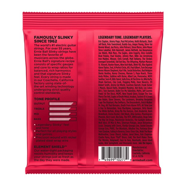 سیم گیتار الکتریک ارنی بال Ernie Ball 2226 Burly Slinky 11-52