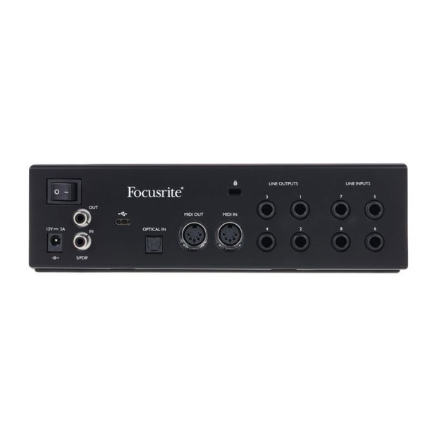 کارت صدا فوکوسرایت Focusrite Clarett+ 4Pre