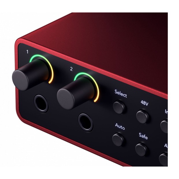 کارت صدا فوکوسرایت Focusrite Scarlett 4i4 4th Gen