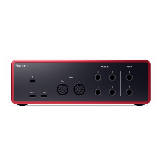 کارت صدا فوکوسرایت Focusrite Scarlett 4i4 4th Gen