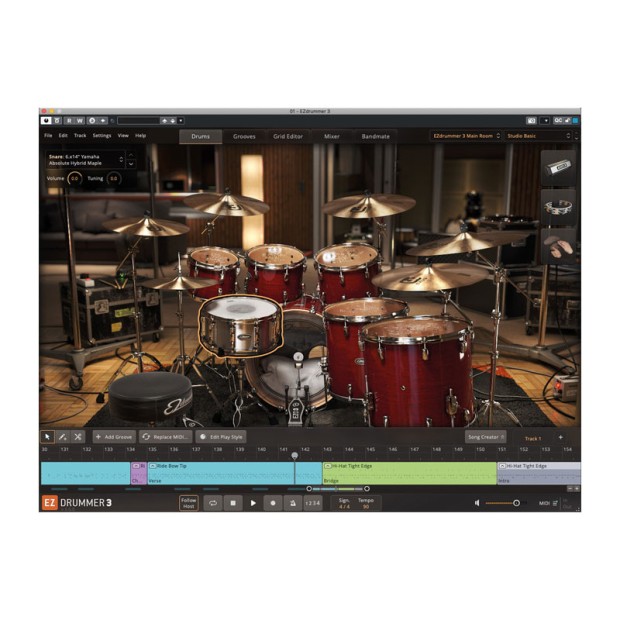وی اس تی پلاگین تون ترک Toontrack EZdrummer 3