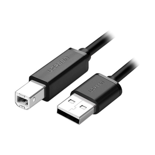 کابل رابط یوگرین UGREEN USB 2.0 A Male to B Male Active Printer Cable 10m US122 10374