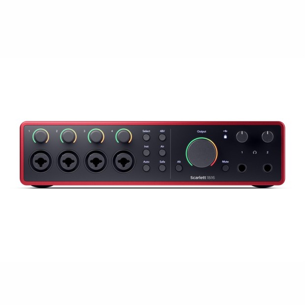 کارت صدا فوکوسرایت Focusrite Scarlett 18i16 4th Gen