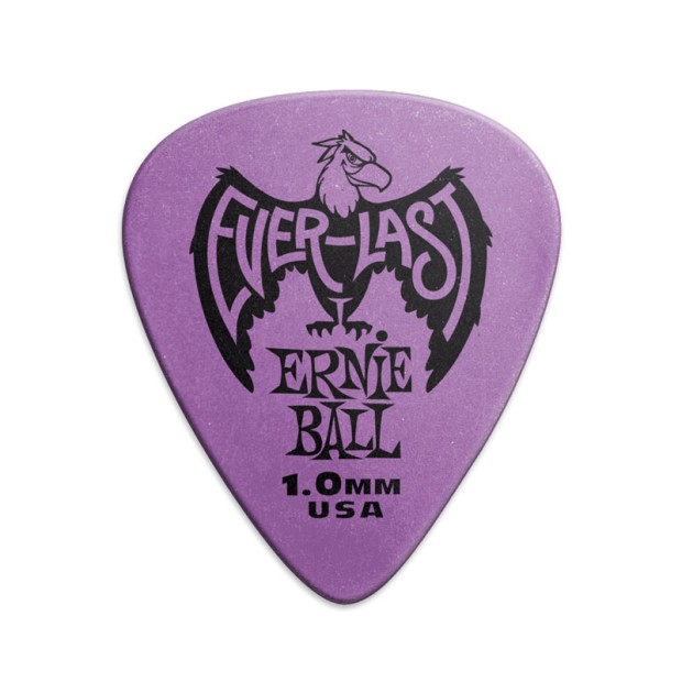 پیک گیتار ارنی بال Ernie Ball 9193 Everlast 1.0mm Purple