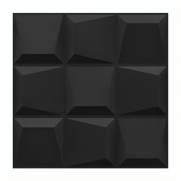 پنل آکوستیک شاینینگ ساند Shining Sound PVC Sound Diffusion Panel 01 Black