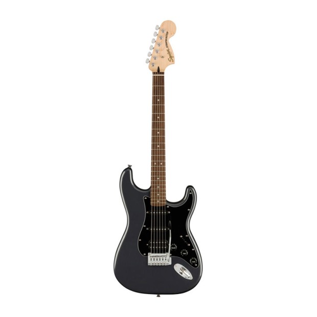 گیتار الکتریک فندر Squier Affinity Strat HSS LRL Pack Charcoal Frost Metallic