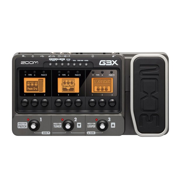 افکت گیتار الکتریک زوم ZOOM G3X