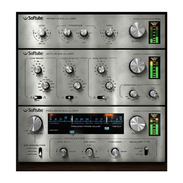 پلاگین سافت تیوب Softube Passive Active Pack 1.0.2