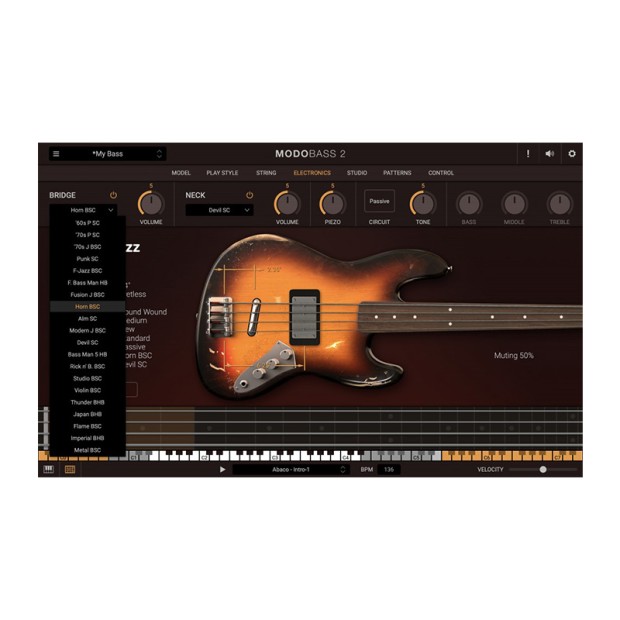 وی اس تی آی کی مولتی مدیا IK Multimedia MODO Bass