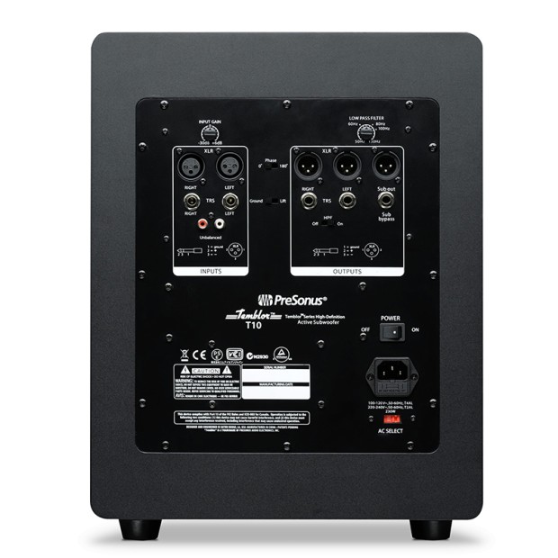 ساب ووفر مانیتورینگ پریسونوس PreSonus Temblor T10