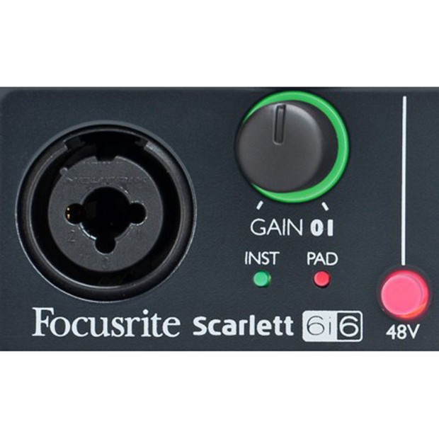 کارت صدا فوکوسرایت Focusrite Scarlett 6i6