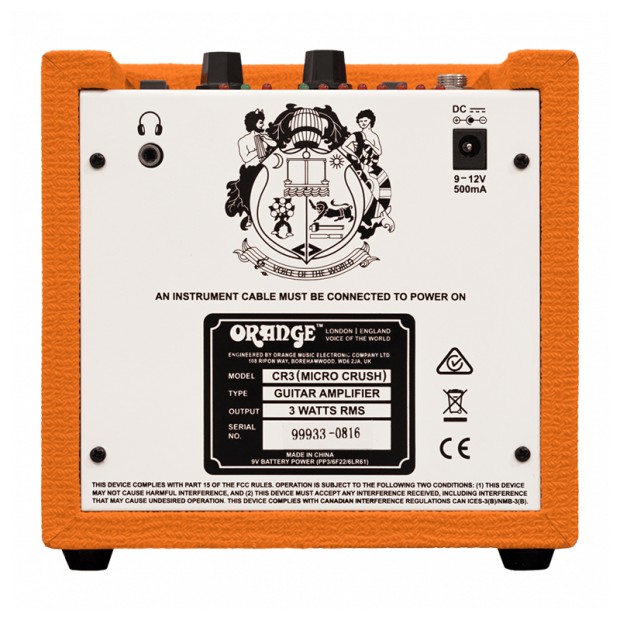 آمپلی فایر گیتار اورنج ORANGE Micro Crush