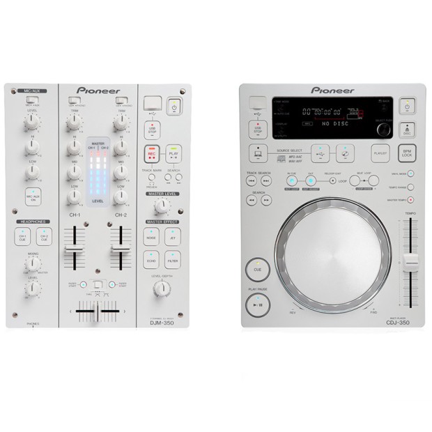 ست دی جی پایونیر Pioneer 350 SET WH
