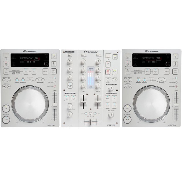 ست دی جی پایونیر Pioneer 350 SET WH