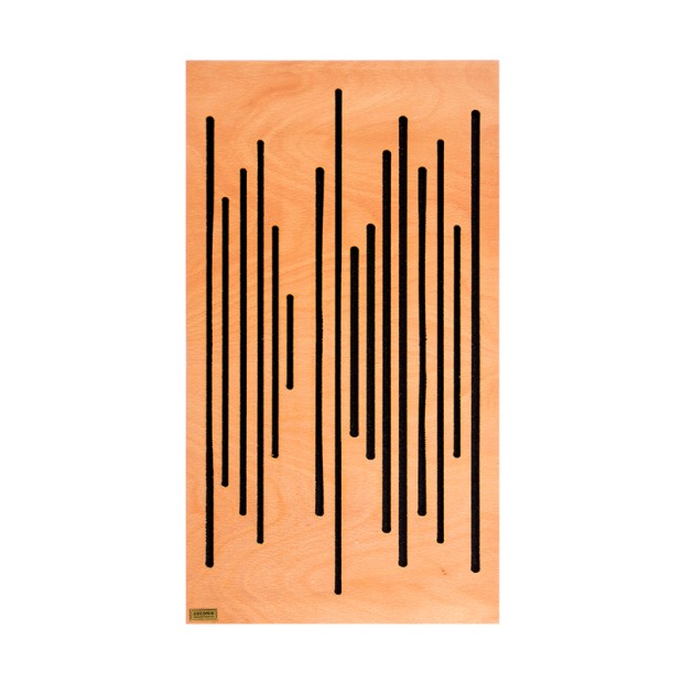 پنل آکوستیک دکونیک Deconik Wave Wood Alpha Bass Trap Light Brown