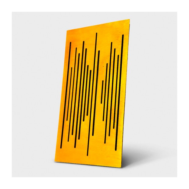 پنل آکوستیک دکونیک Deconik Wave Wood Alpha Bass Trap Cherry