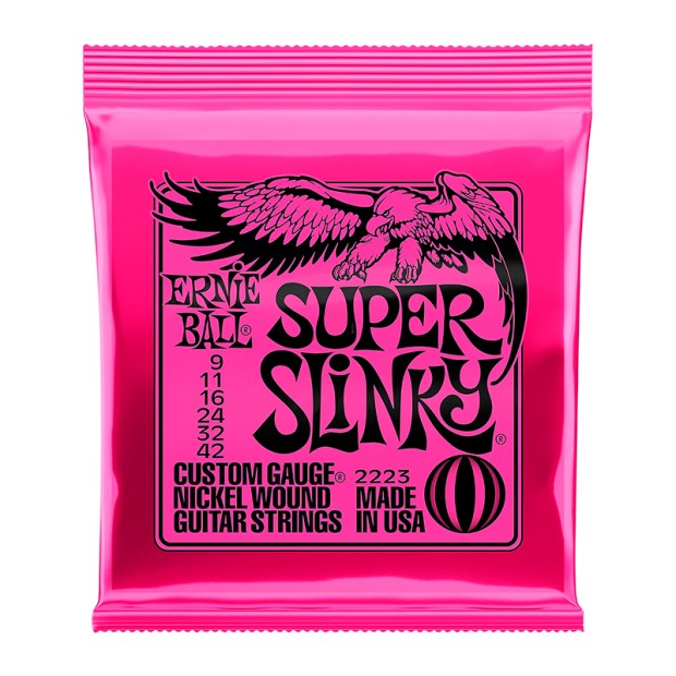 سیم گیتار الکتریک ارنی بال Ernie Ball 2223 Super Slinky 09-42