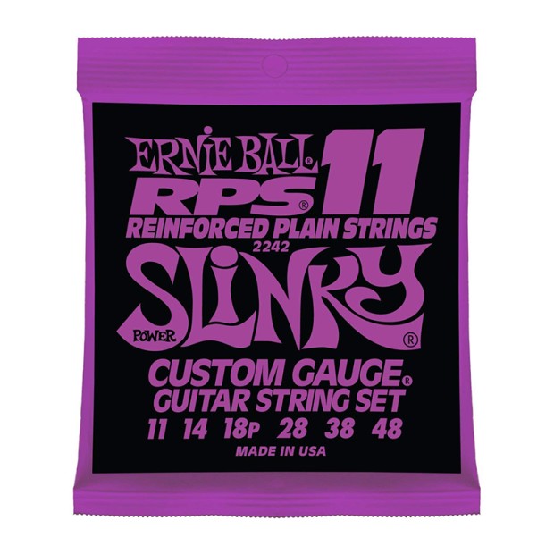 سیم گیتار الکتریک ارنی بال Ernie Ball 2242 Power Slinky RPS 11 Electric Guitar Strings