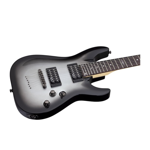 گیتار الکتریک شکتر Schecter C-7 SGR Silver Burst SVBSKU #792
