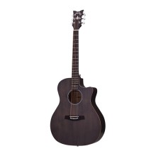 قیمت خرید فروش گیتار آکوستیک شکتر Schecter Deluxe Acoustic Satin See Thru Black SSTBLK SKU #3716