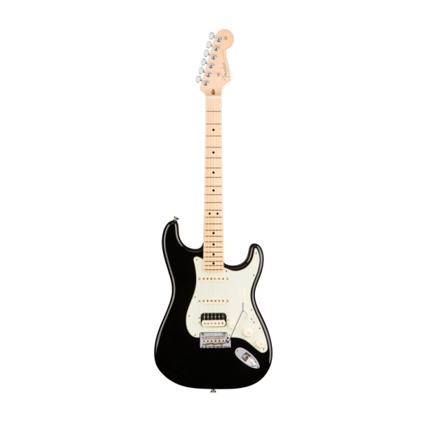 گیتار الکتریک فندر Fender American Professional HSS Shawbucker Stratocaster - Black w/ Maple Fingerboard