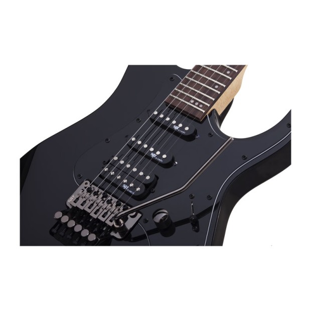 گیتار الکتریک شکتر Schecter SGR Banshee 6 FR BK Gloss Black BLK SKU #3856