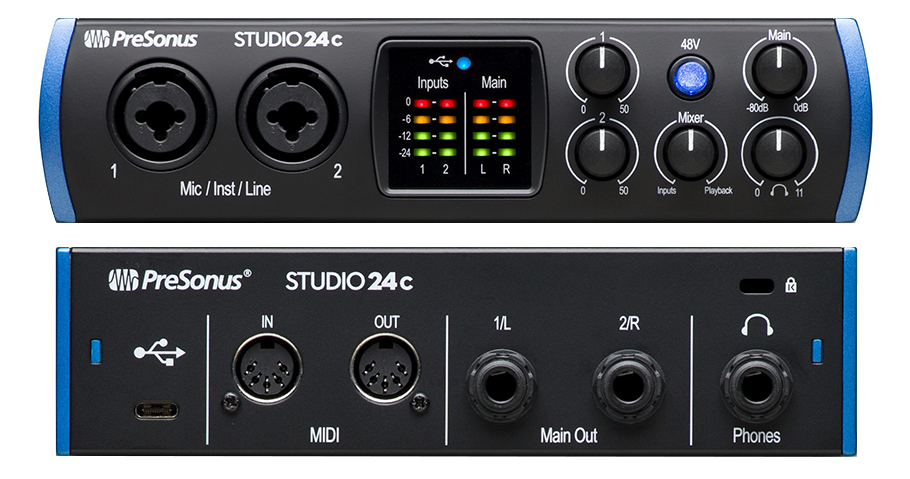 کارت صدا PreSonus Studio 24c