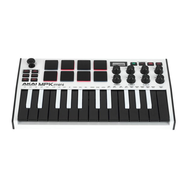 میدی کنترلر آکایی AKAI MPK Mini MK3 White