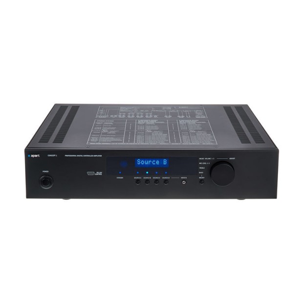 پاور میکسر Apart Apart Audio Concept 1