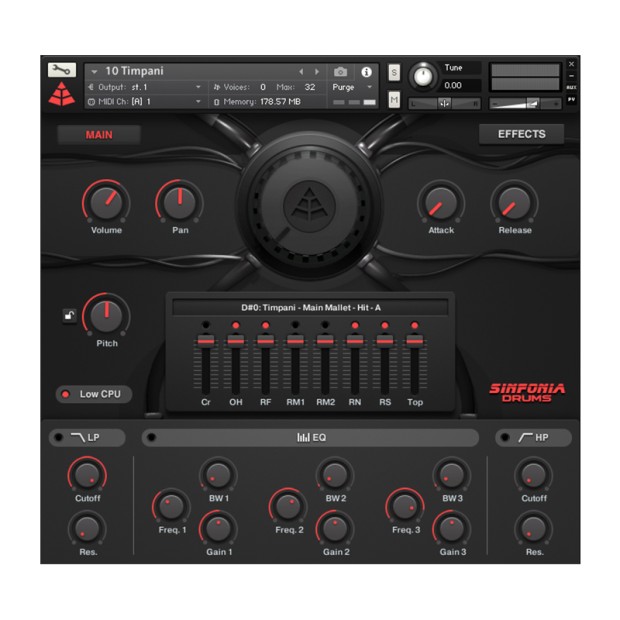 وی اس تی پلاگین Audio Imperia Audio Imperia Sinfonia Drums