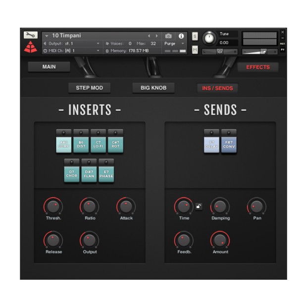 وی اس تی پلاگین Audio Imperia Audio Imperia Sinfonia Drums