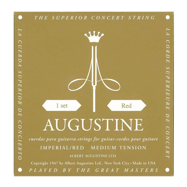 سیم گیتار کلاسیک آگوستین Augustine Imperial-Red