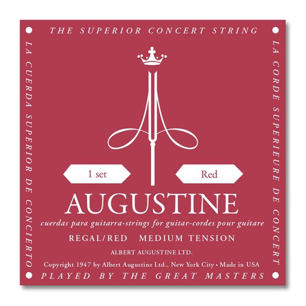 سیم گیتار کلاسیک آگوستین Augustine Regal-Red