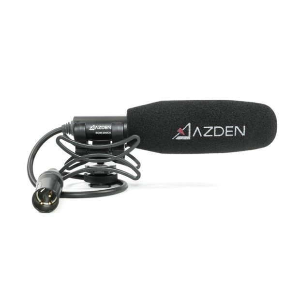 میکروفن شات گان آزدن Azden SGM-250CX + SWS-100