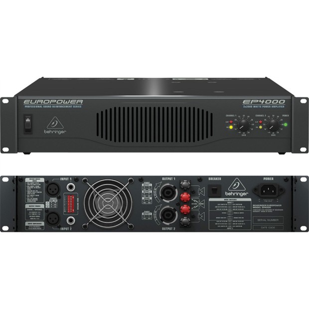 آمپلی فایر بهرینگر Behringer EUROPOWER EP4000