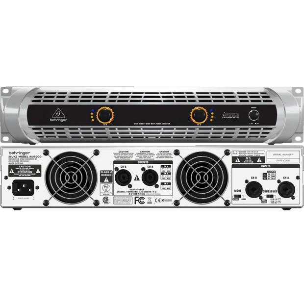 آمپلی فایر بهرینگر Behringer iNUKE NU6000
