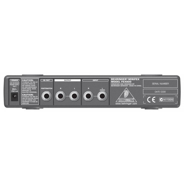 پردازشگر صوتی بهرینگر Behringer MINIFEX FEX800