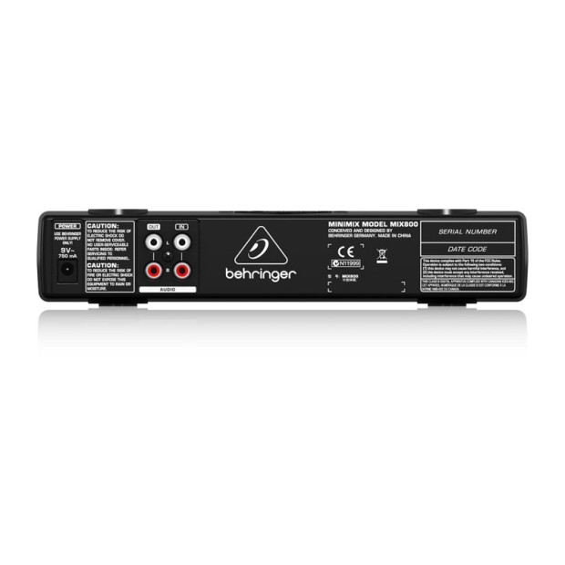 پری آمپ و پردازنده صدا بهرینگر Behringer Minimix MIX800